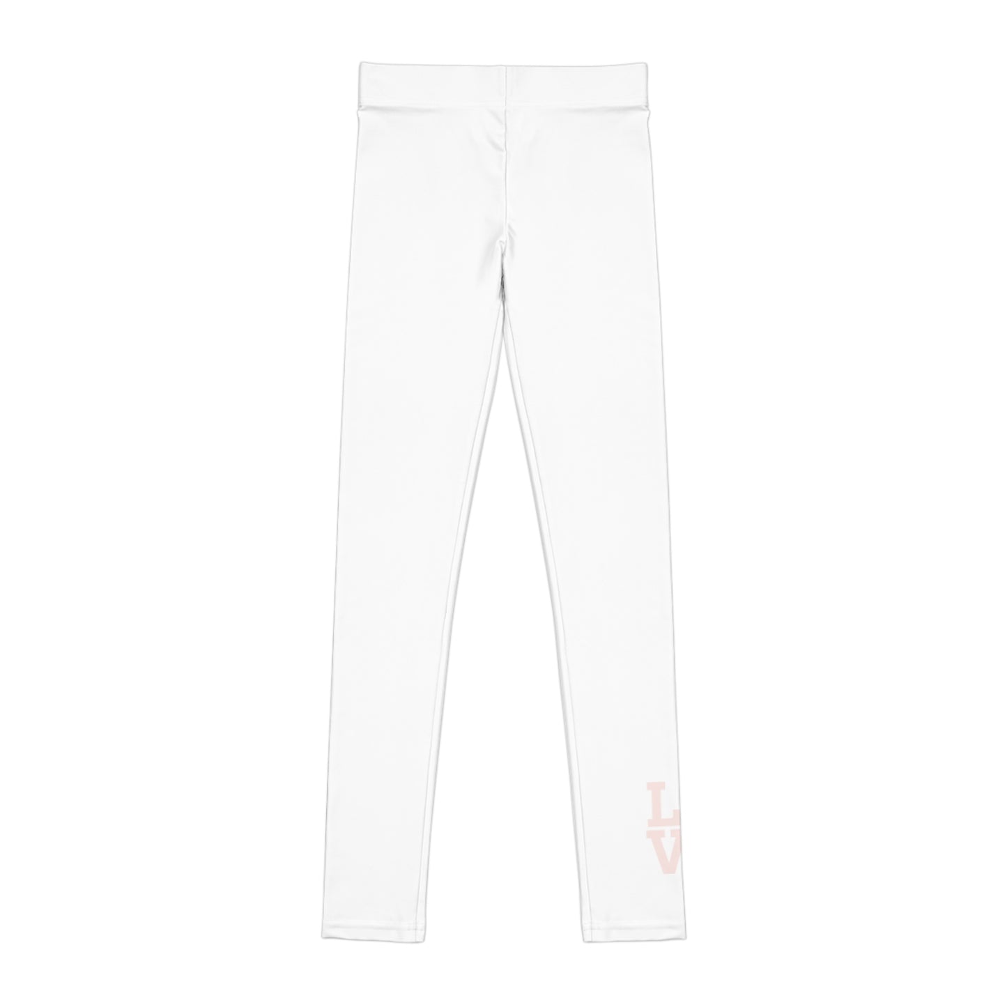 Love Inspired Youth Leggings - Perfect for Active Girls, Everyday Wear, Gifts, Sports, Valentine's Day