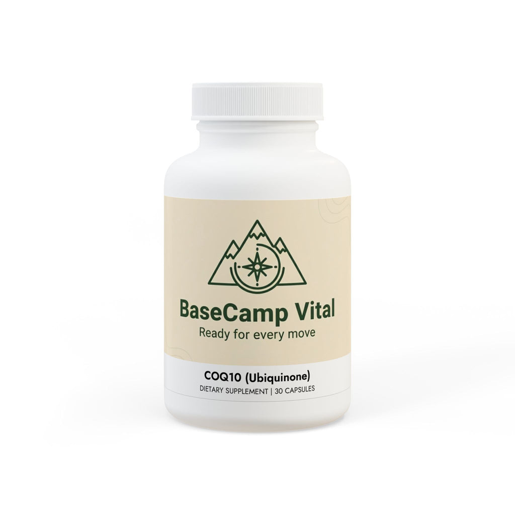 Base Camp Vital CoQ10 (Ubiquinone) Supplement (30 Capsules)