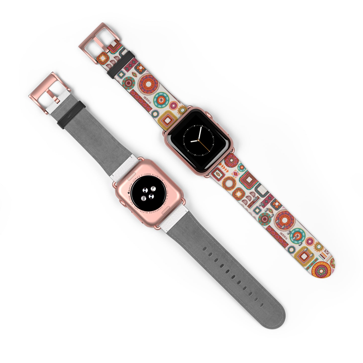 Colorful Geometric Watch Band for Trendy Style