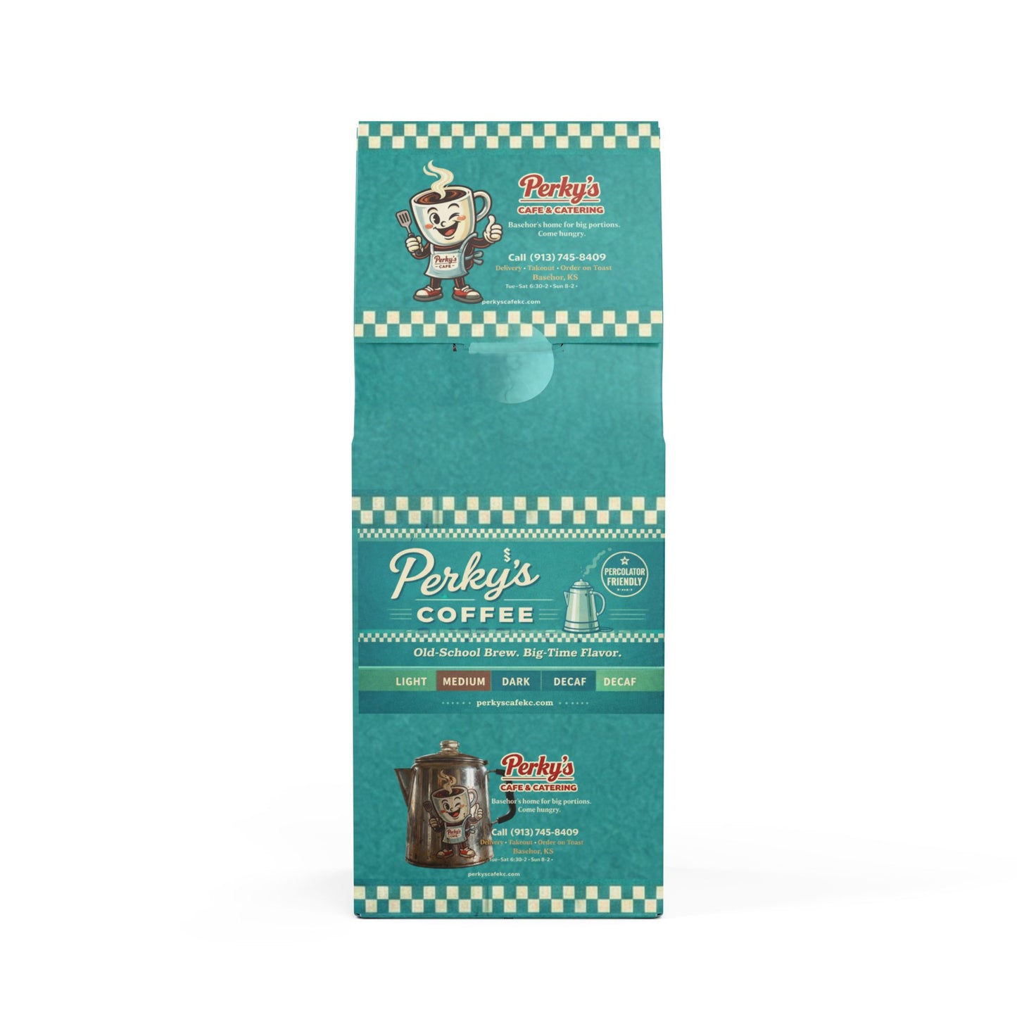 Perky’s Cafe KS Coffee Blend (Medium Roast)