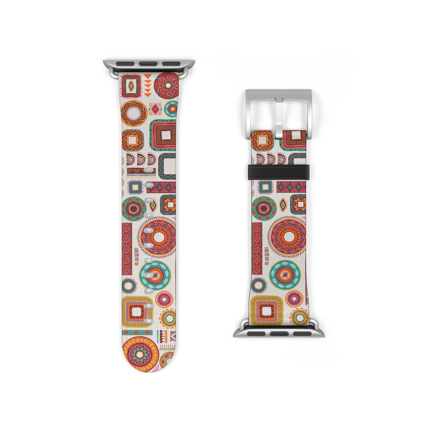 Colorful Geometric Watch Band for Trendy Style