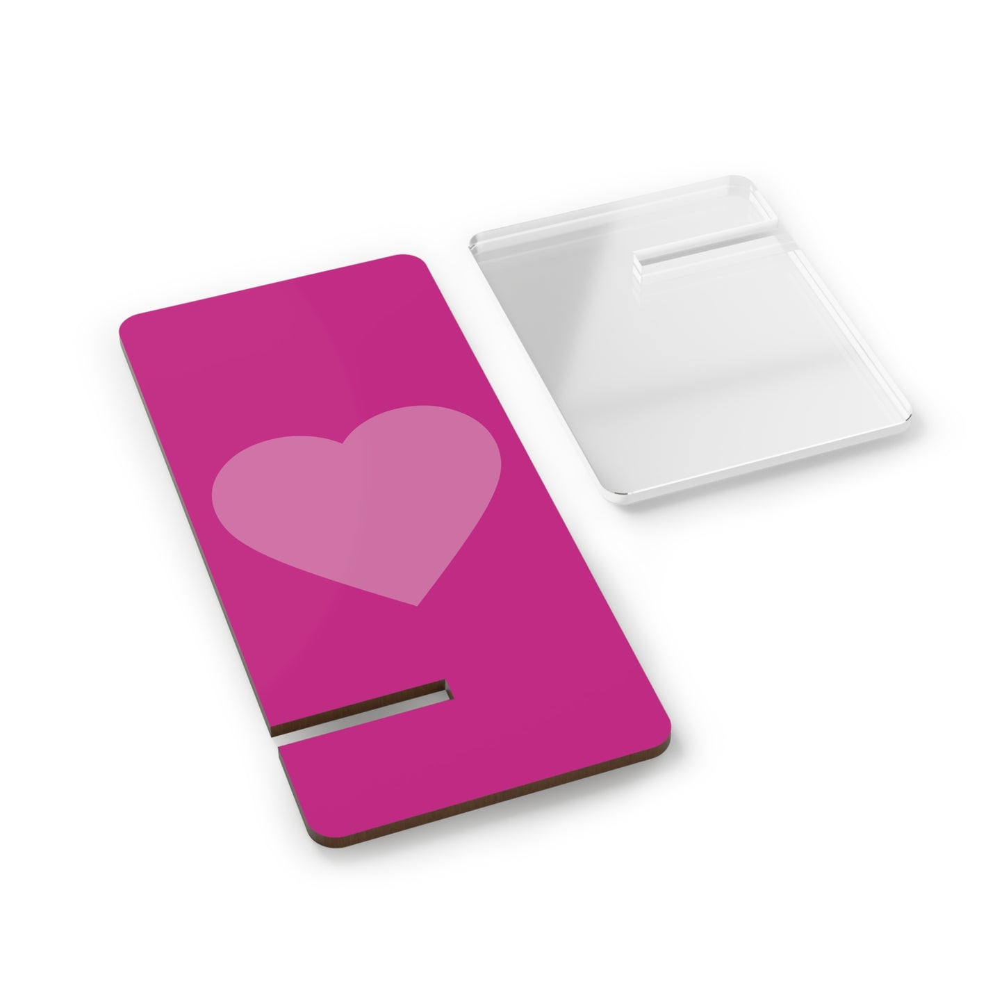 Heart-Themed Smartphone Stand - Cute & Functional Mobile Display Holder