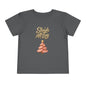 Toddler Tee - "Sleigh All Day" Christmas Tree Holiday Shirt