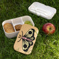 Butterfly Design Bento Lunch Box - Eco-Friendly Meal Container for Kids & Adults
