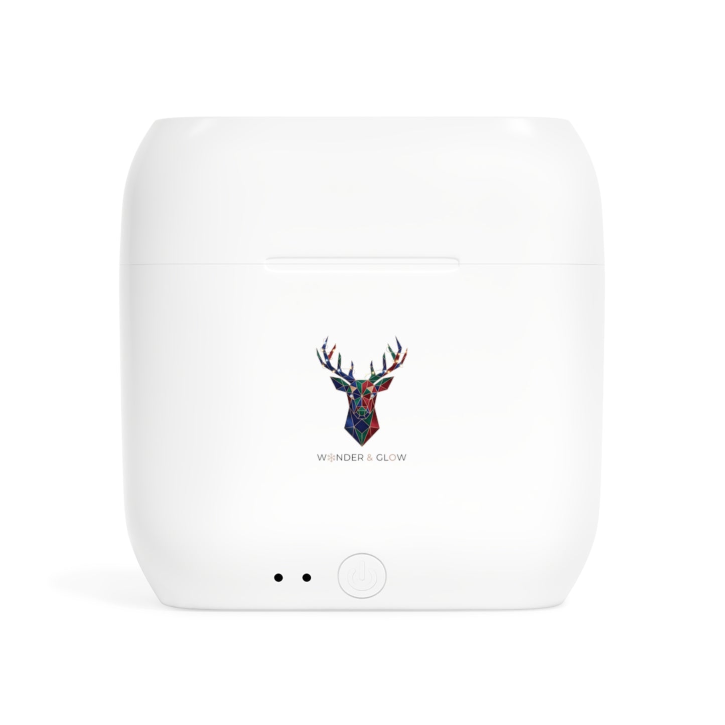 Deer Mosaic Wireless Earbuds Case — 'Wonder & Glow' Design