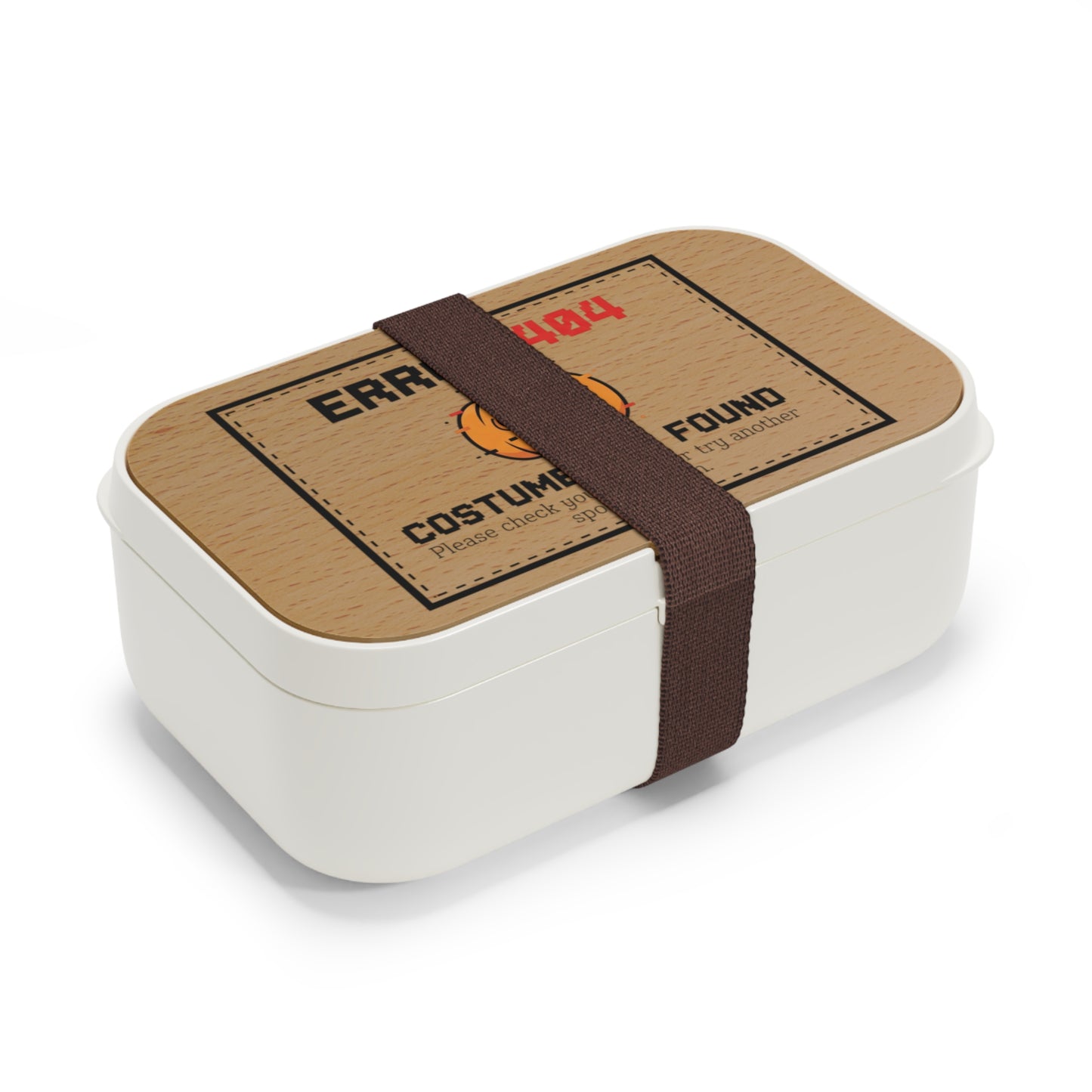 Halloween-Themed Bento Lunch Box - Error 404 Design