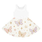 Girls' butterfly Sundress — Colorful butterflies