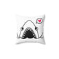 Shark with Heart Throw Pillow — Cute Kawaii Shark Decorative Pillow (free shipping)