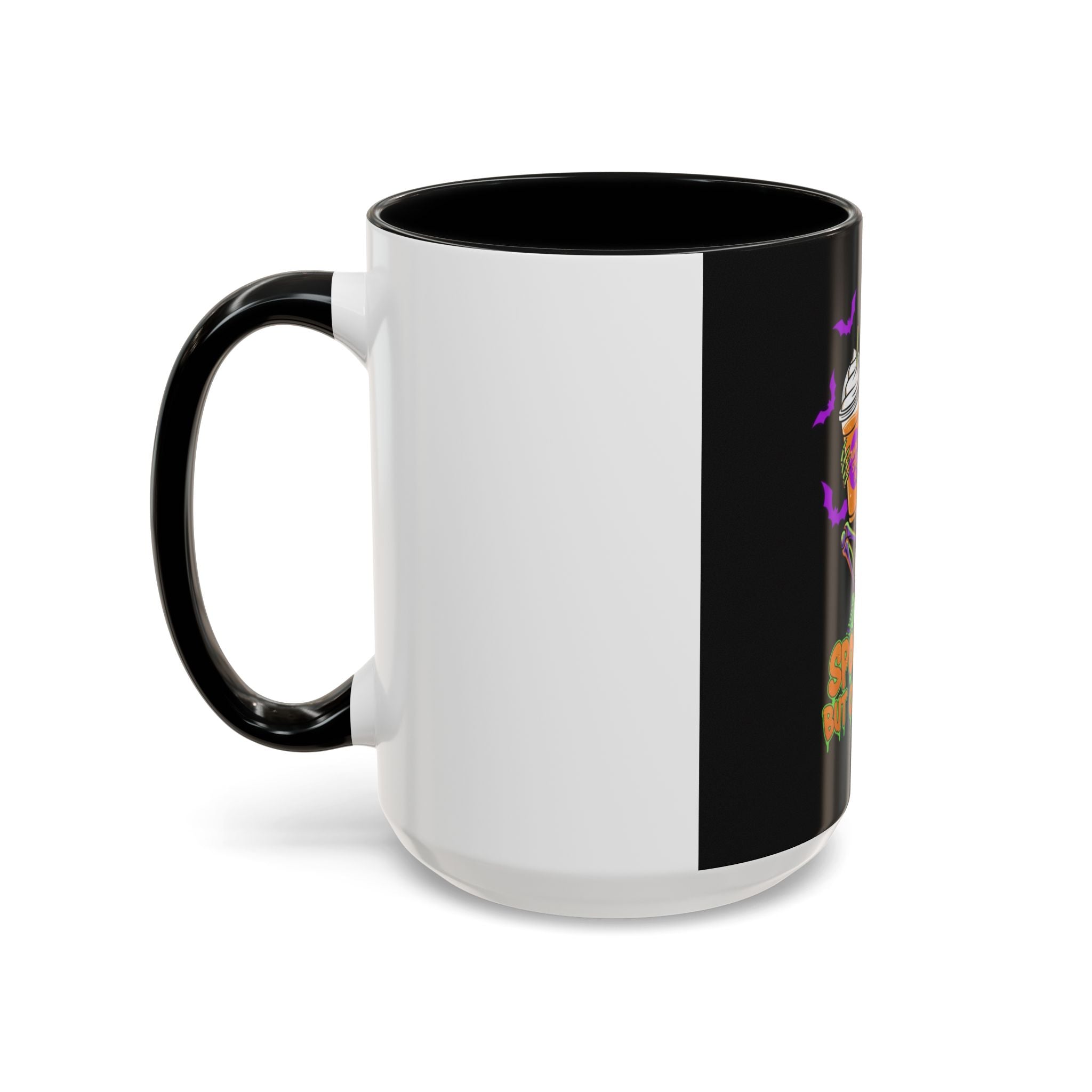 Spooky Skeleton Coffee Mug, Halloween Gift, Caffeinated Mug, Gothic Cup, Unique Drinkware, Perfect for Fall Celebrations