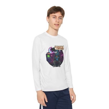 Youth Graphic Long Sleeve Tee - Cool Gamer Vibe, Perfect for Gaming Events, Birthdays, Holidays, Casual Wear, Gift Idea