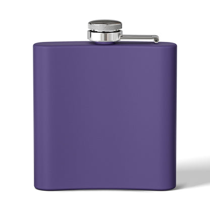 Holiday Poinsettia Flask — 6oz Stainless Steel Christmas Hip Flask (free shipping)