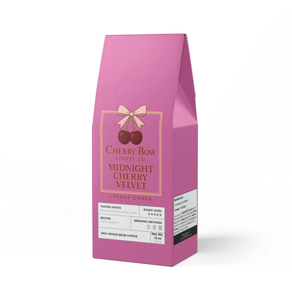 Cherry Bow Coffee Co. Midnight Cherry Velvet - Bitterroot Coffee Blend (Dark French Roast)