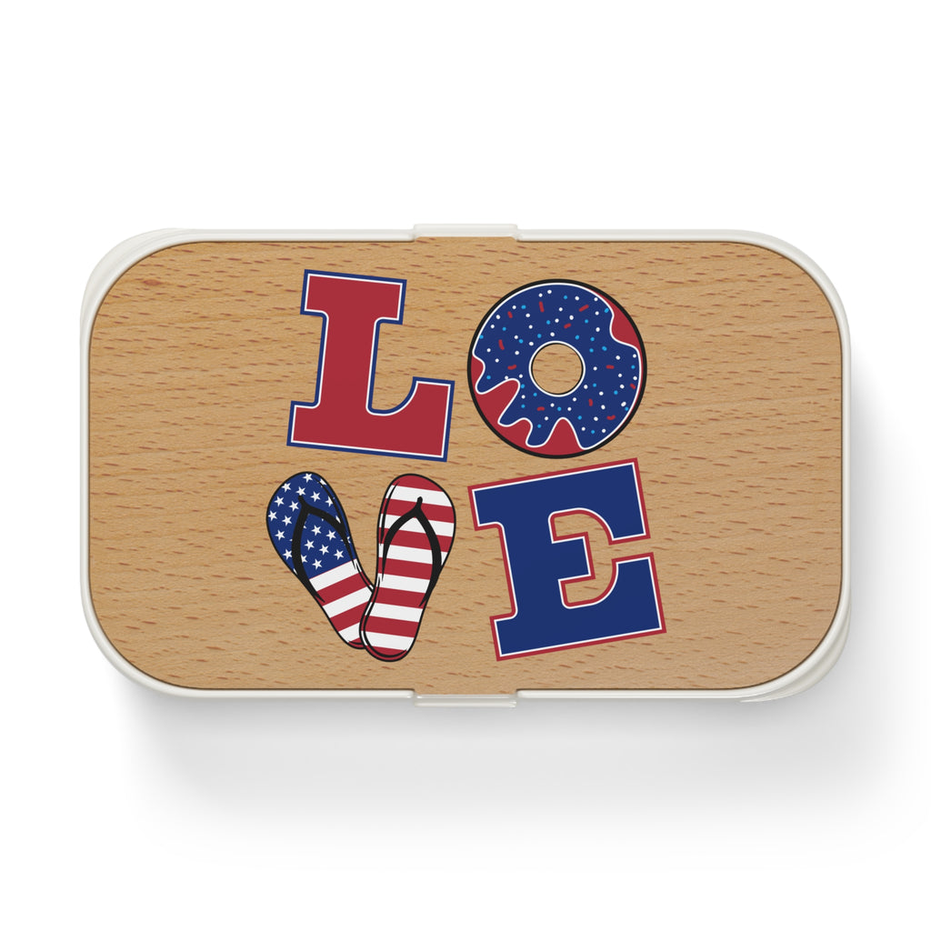 Patriotic Love Bento Lunch Box