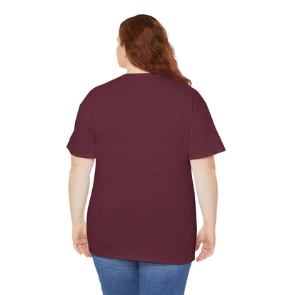 Women’s Casual maroon Heavy Cotton Tee - Perfect for Everyday Comfort