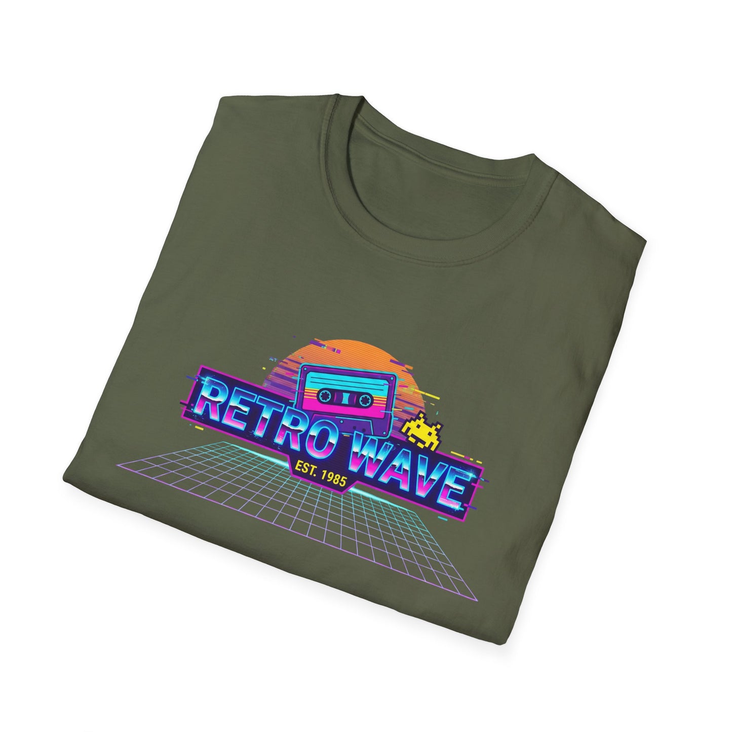 Retro Wave T-Shirt — Vintage Cassette 80s Vaporwave Tee
