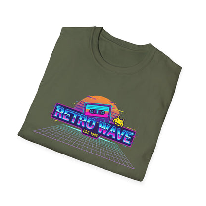 Retro Wave T-Shirt — Vintage Cassette 80s Vaporwave Tee