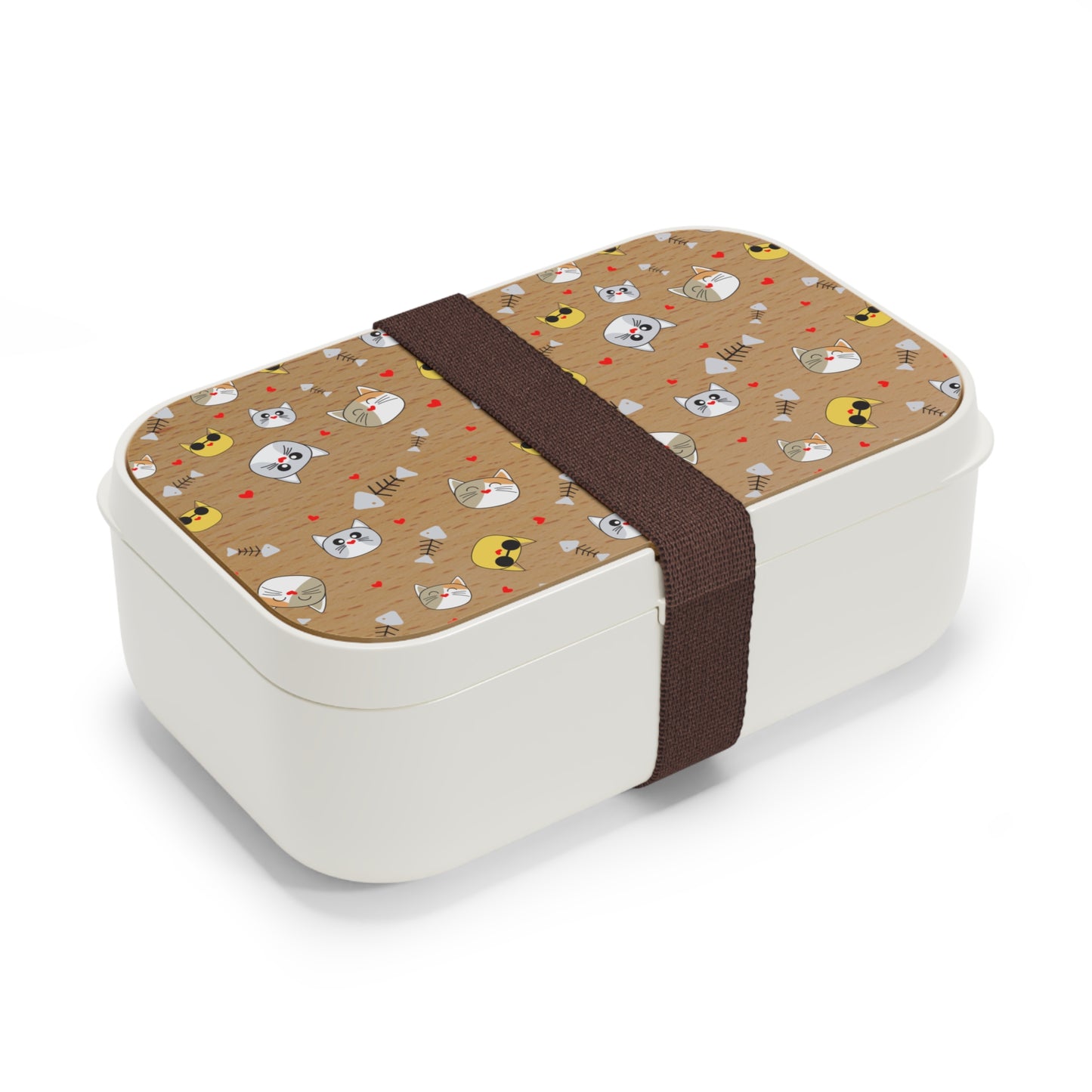 Cute Cat-Themed Bento Lunch Box for Kids