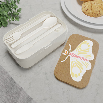 Butterfly Design Bento Lunch Box for Eco-Friendly Eating