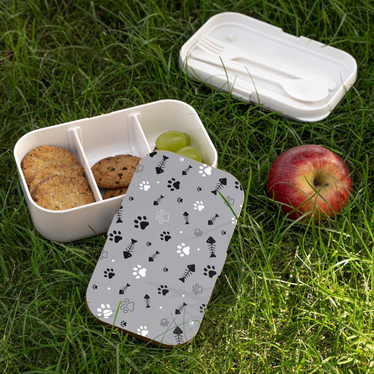 Pet-Themed paw Bento Lunch Box - Stylish & Functional Meal Container