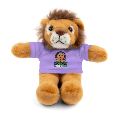Holiday Mode On Gingerbread Bear Plush with Tee