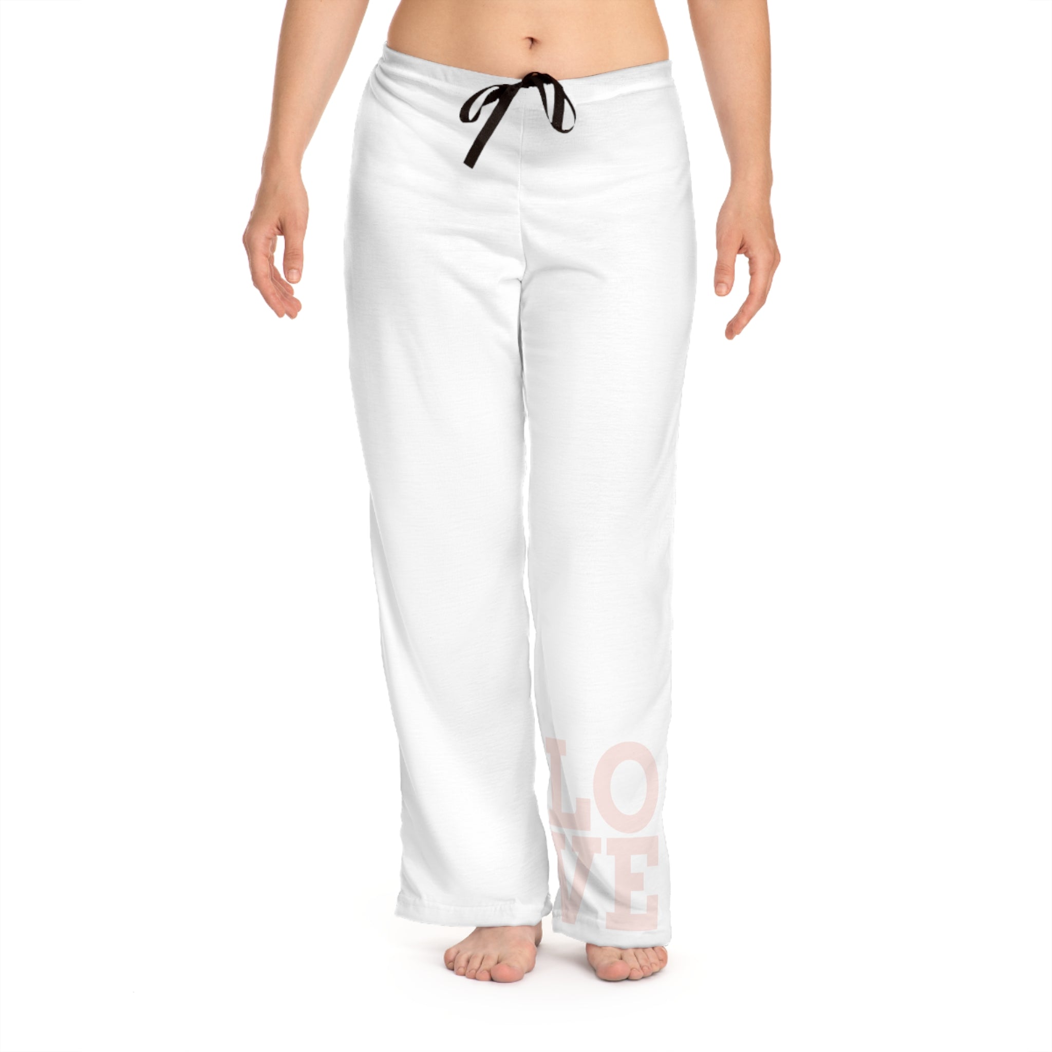 Love-Themed Women's Pajama Pants, Cozy Loungewear, Gift for Her, Valentine's Day, Self-Care