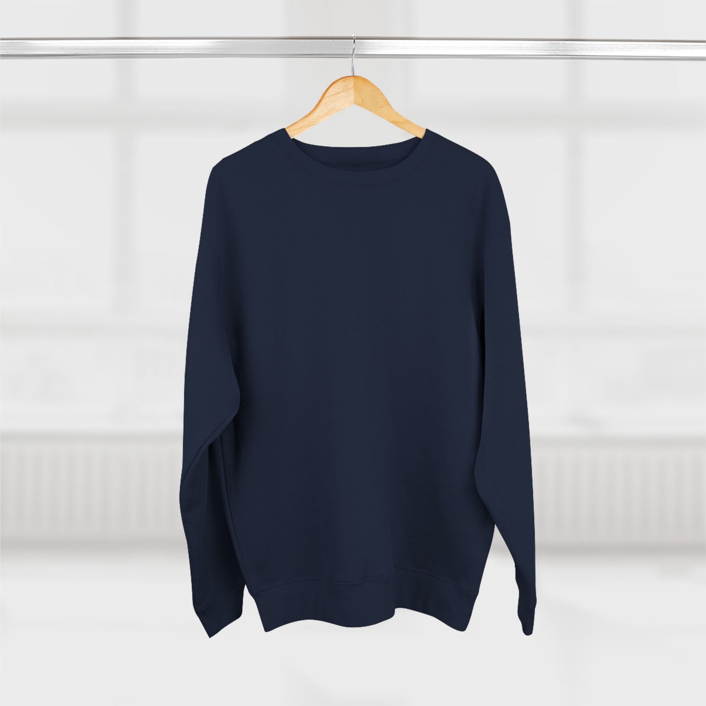 Women’s Cozy navy blue Crewneck Sweatshirt - Perfect for Everyday Comfort and Relaxation
