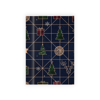 Holiday Gift Wrapping Paper Roll - Festive Christmas Designs