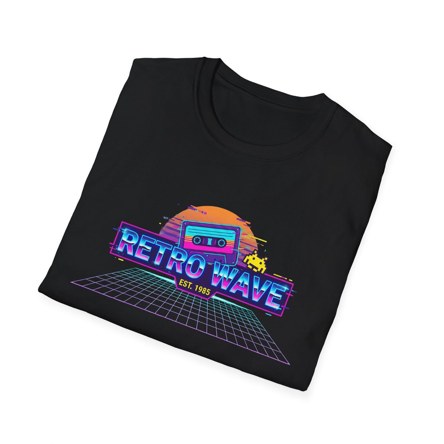 Retro Wave T-Shirt — Vintage Cassette 80s Vaporwave Tee