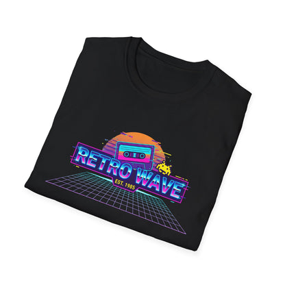 Retro Wave T-Shirt — Vintage Cassette 80s Vaporwave Tee