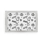 Halloween Acrylic Serving Tray with Ghost and Pumpkin Design