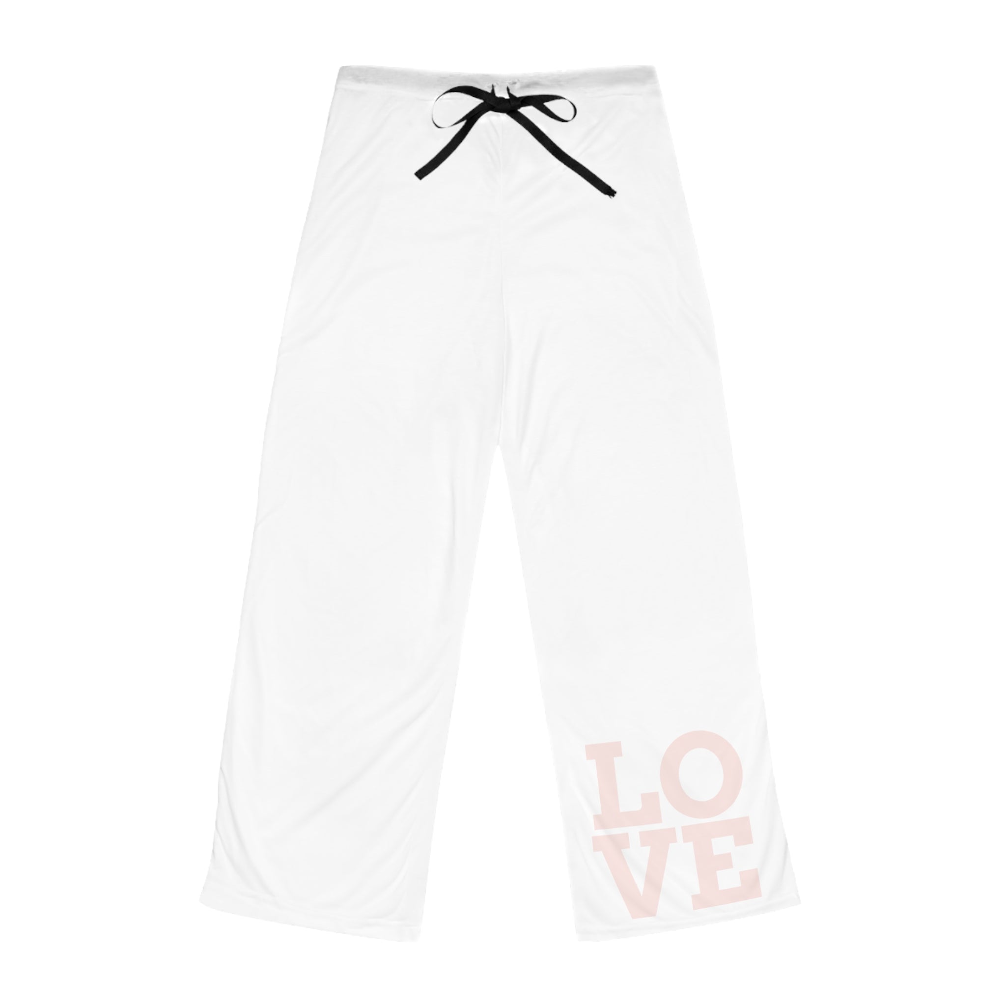 Love-Themed Women's Pajama Pants, Cozy Loungewear, Gift for Her, Valentine's Day, Self-Care