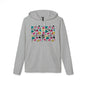 Adidas Retro 80’s Memphis Graphic Hoodie — Colorful 80s-Inspired Geometric Design