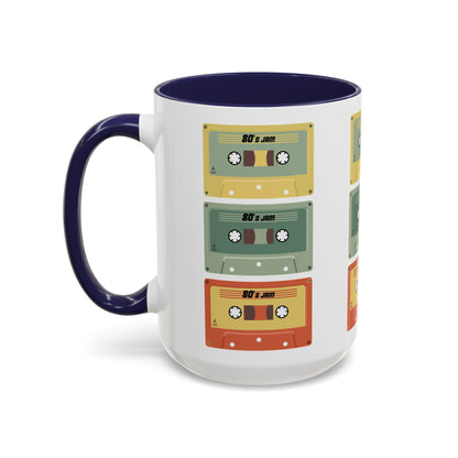 Retro Cassette Tape Coffee Mug – 80s & 90s Vintage Music Accent Mug