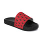 Christmas tree, red and greenWomen's Slide Sandals