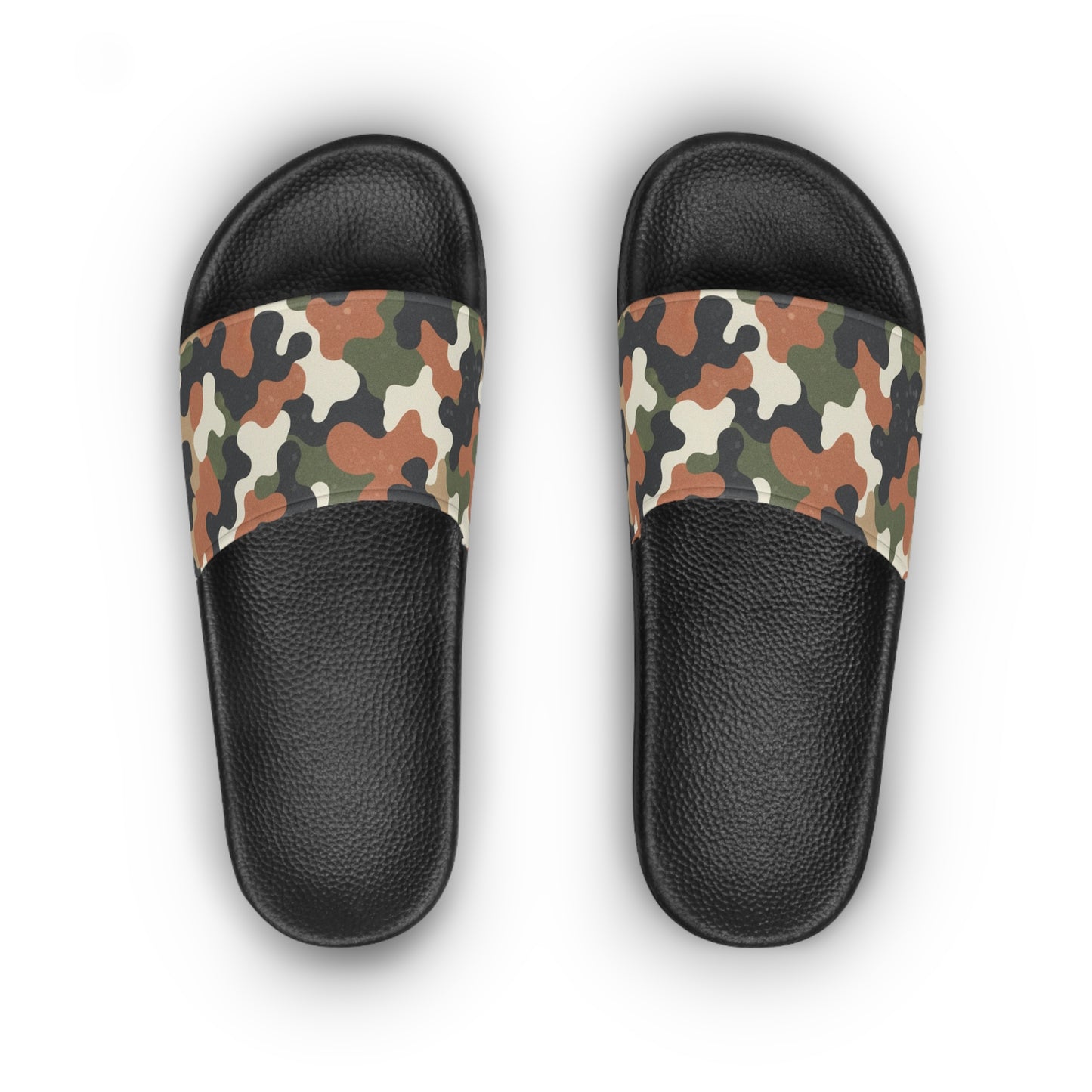 Women's Slide Sandals Abstract Camouflage / Textured Blotch