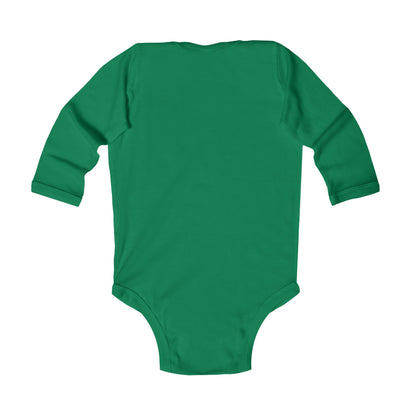 Infant Bodysuit — Jolly Gingerbread Baby Christmas Long Sleeve Onesie