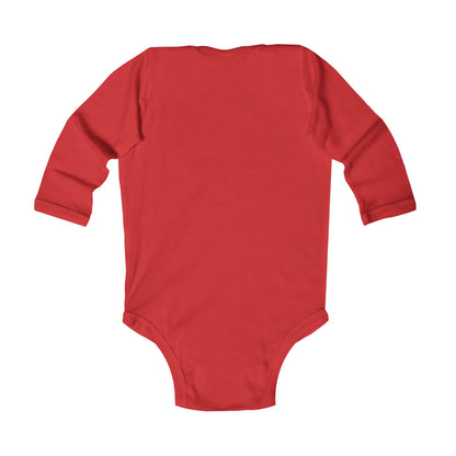 Infant Bodysuit — Jolly Gingerbread Baby Christmas Long Sleeve Onesie