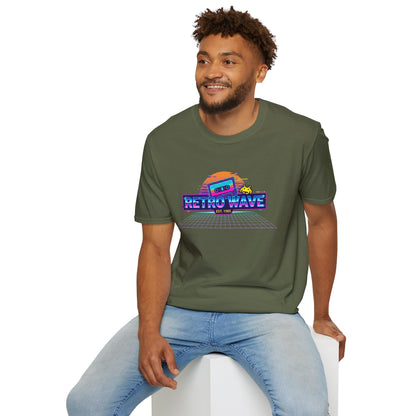 Retro Wave T-Shirt — Vintage Cassette 80s Vaporwave Tee