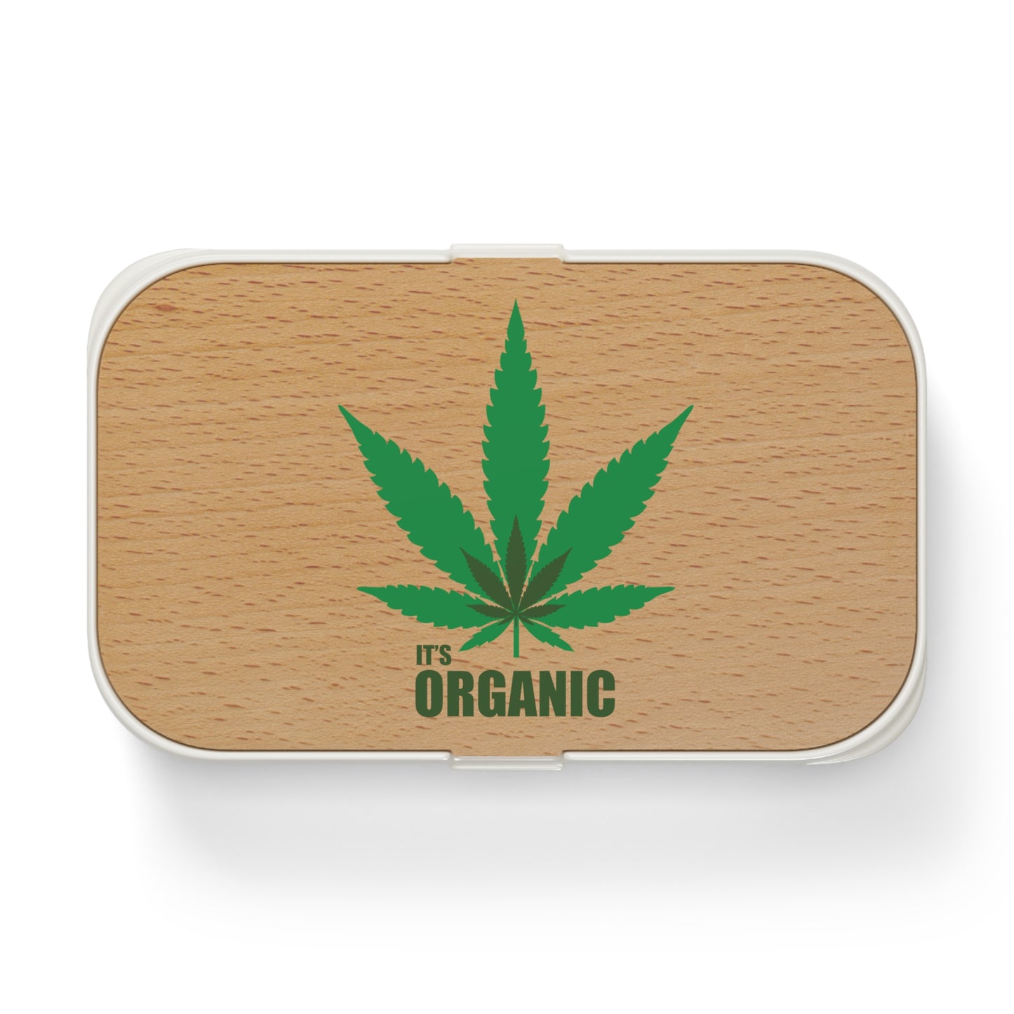 Pot plant Mary Jane style Bamboo Bento Lunch Box - Eco-Friendly Meal Prep Container