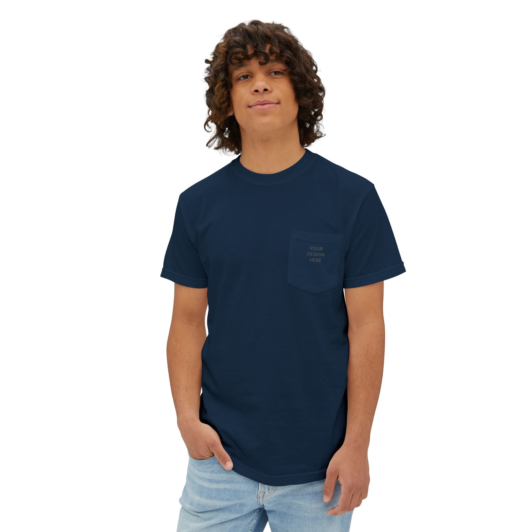“Design Your Own” Collection Garment-Dyed Pocket T-Shirt for Comfortable Casual Wear, Unisex Tee for Everyday Style, Perfect Gift for Birthdays, Holidays, and [...]