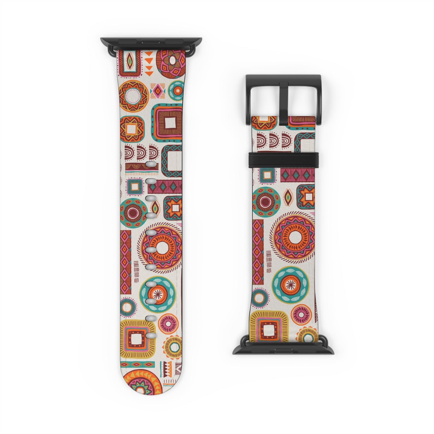Colorful Geometric Watch Band for Trendy Style