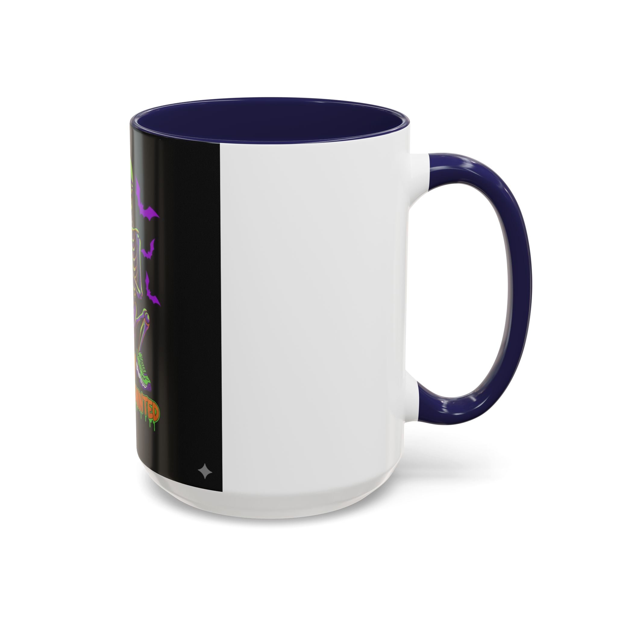 Spooky Skeleton Coffee Mug, Halloween Gift, Caffeinated Mug, Gothic Cup, Unique Drinkware, Perfect for Fall Celebrations