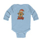 Infant Bodysuit — Jolly Gingerbread Baby Christmas Long Sleeve Onesie