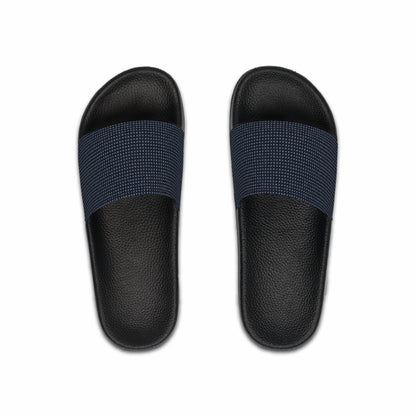 Men's Slide Sandals Micro-Geometric Dot Repeat