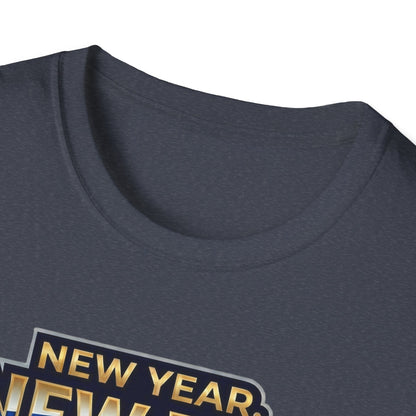 New Year 2026 T-Shirt – "New Year, New Era" Champagne & Fireworks Celebration Tee
