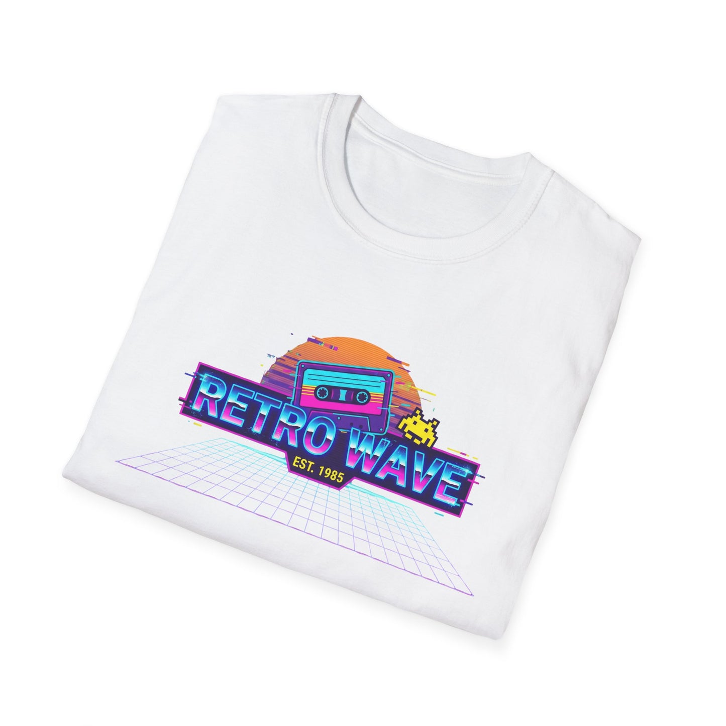 Retro Wave T-Shirt — Vintage Cassette 80s Vaporwave Tee