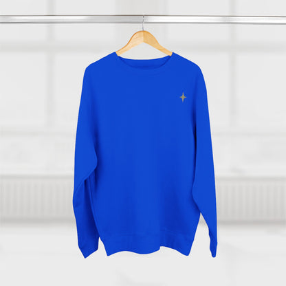 Modern Star Design  Crew neck Sweatshirt