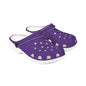 Purple EVA Foam Clogs — Lightweight Slip-On Garden & Beach Shoes
