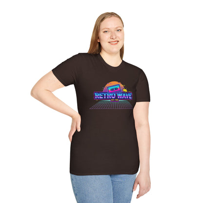 Retro Wave T-Shirt — Vintage Cassette 80s Vaporwave Tee