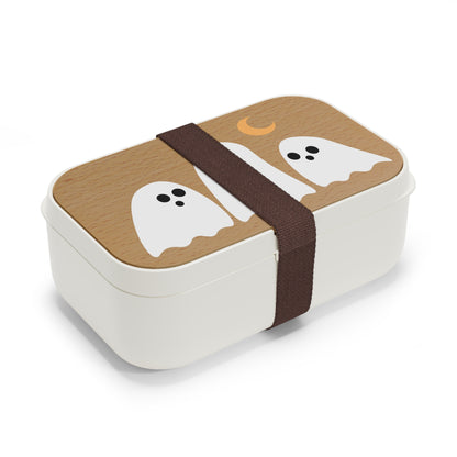 Spooky Ghosts Bento Lunch Box - Halloween-Themed Meal Container for Kids